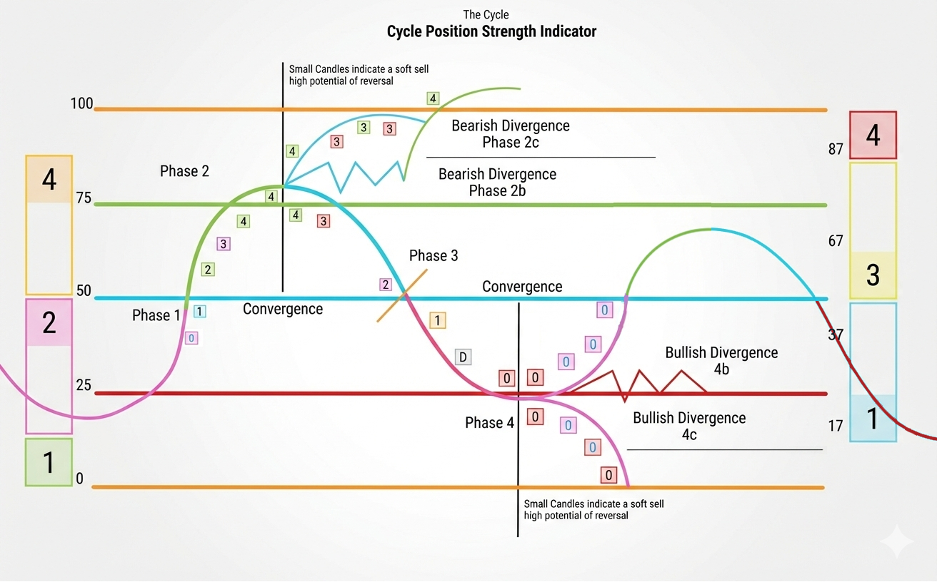 Cycle Position Strength Indicator Diagram